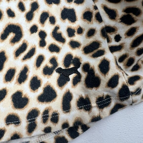 PINK Victoria's Secret Dress S Cheetah Leopard Y2K Skater Mini Tank Logo Animal - Picture 5 of 10